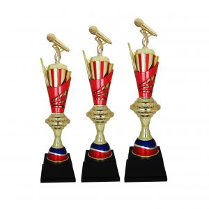 Acrylic Trophies AC4198 – Acrylic Microphone Trophy