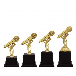 Acrylic Trophies AC4242 – Acrylic Microphone Trophy