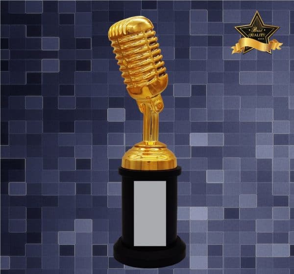 Sculpture Trophies AC4295 – Exclusive Microphone Sculptures Awards