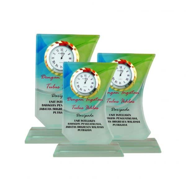 Clock Plaques CL2039 – Exclusive Crystal Clock Series