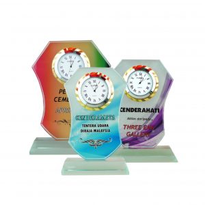 Clock Plaques CL2040 – Exclusive Crystal Clock Series