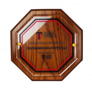 Crystal Plaques CR3062 – Exclusive Wooden Crystal Plaque