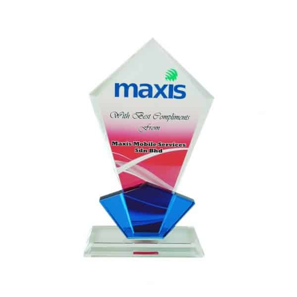 Crystal Plaques CR8161 – Exclusive Diamond Crystal Glass Awards