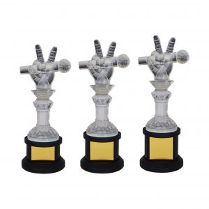 Crystal Trophies CR8264 – Exclusive Crystal Glass Awards (Microphone)