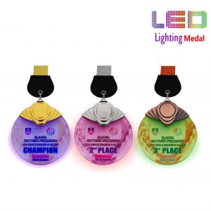 LED Medals CR8306 – LED Lighting Medal (Gold, Silver, Bronze)