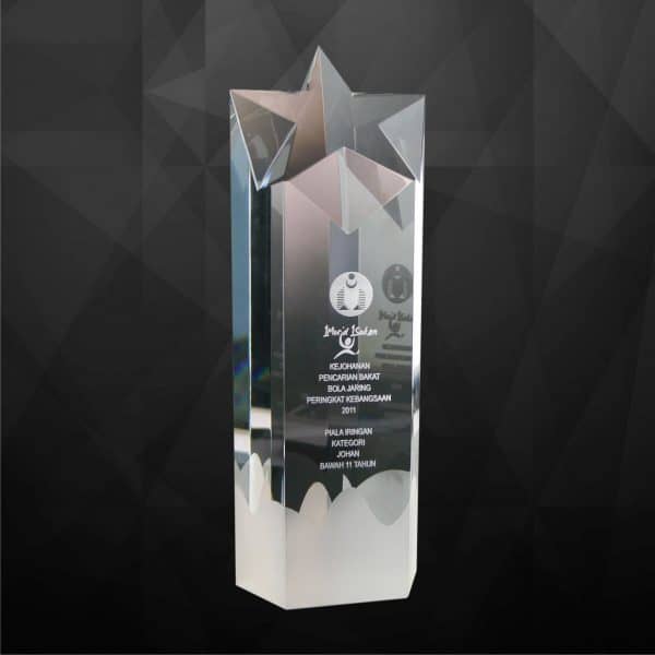 Crystal Plaques CR9085 – Exclusive Crystal Star Award