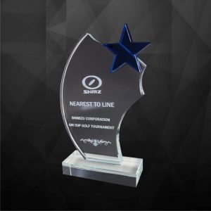 Crystal Plaques CR9128 – Exclusive Crystal Star Award