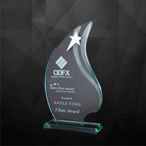 Crystal Plaques CR9170 – Exclusive Crystal Star Plaques