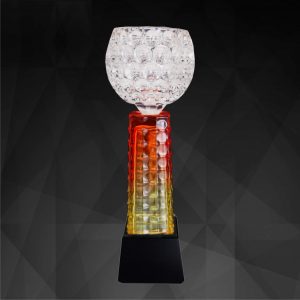 Crystal Trophies CR9185 – Exclusive Crystal Bowl Trophy