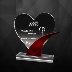 Crystal Plaques CR9246 – Exclusive Love Crystal Plaques