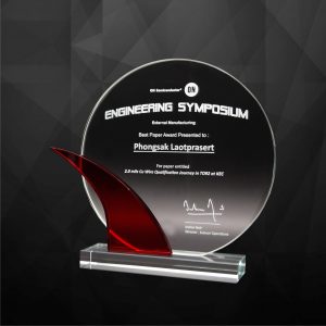 Crystal Plaques CR9248 – Exclusive Round Crystal Plaques