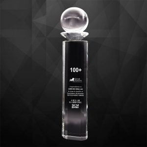 Crystal Trophies CR9287 – Exclusive Crystal Trophy With Crystal Ball