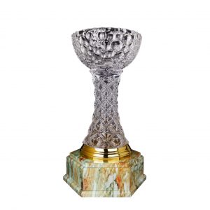 Crystal Trophies CR9330 – Exclusive Crystal Bowl Trophy