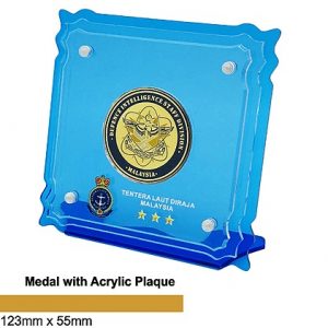 Medals SP5038 – Medal with Acrylic Plaque